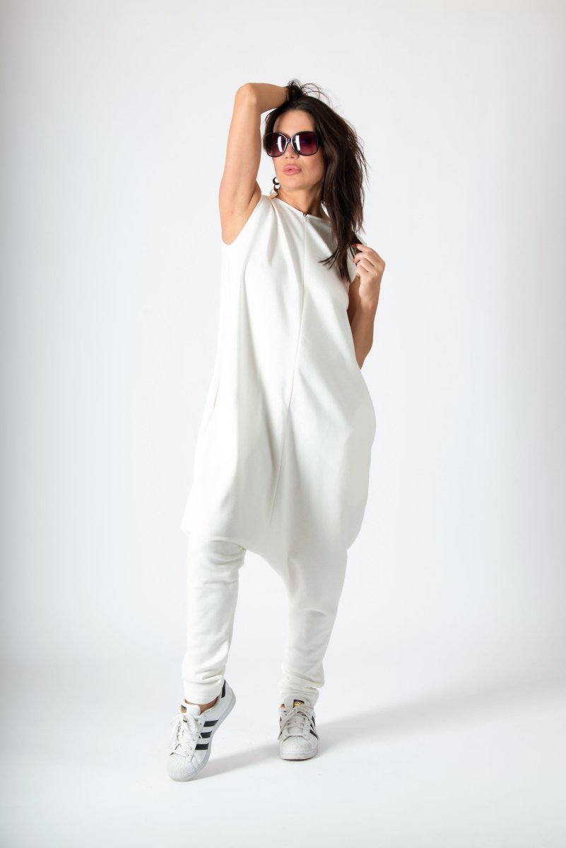 Sleeveless Harem Jumpsuit BETY - EUG Fashion EugFashion 