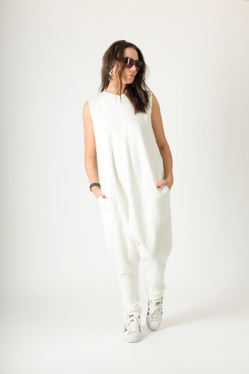 Sleeveless Harem Jumpsuit BETY - EUG Fashion