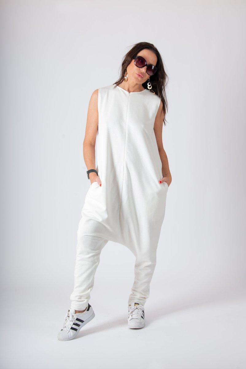 Sleeveless Harem Jumpsuit BETY - EUG Fashion