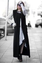 Sleeveless Long Wool Vest IRENE - EUG Fashion