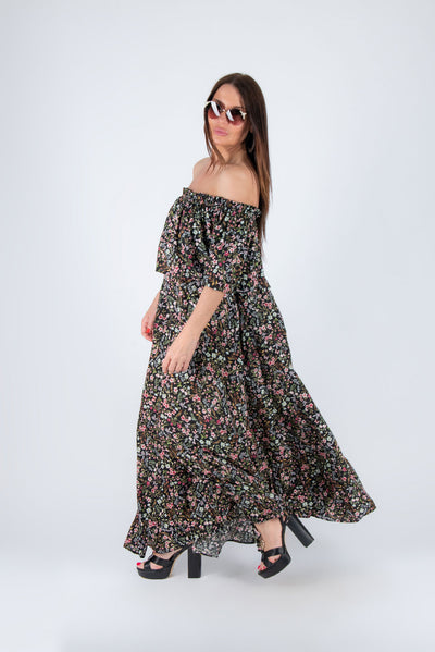 Off Shoulder Summer Dress ROMANTIC EugFashion 