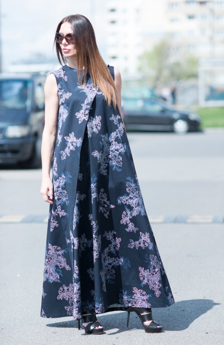 Summer Maxi Dress LORA SALE - EUG Fashion EugFashion 