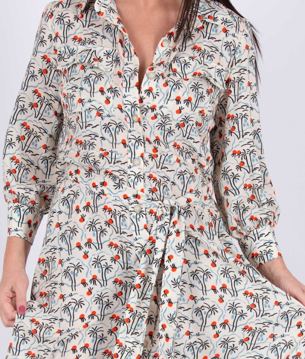 Summer Shirt Dress MIRA - EUG Fashion