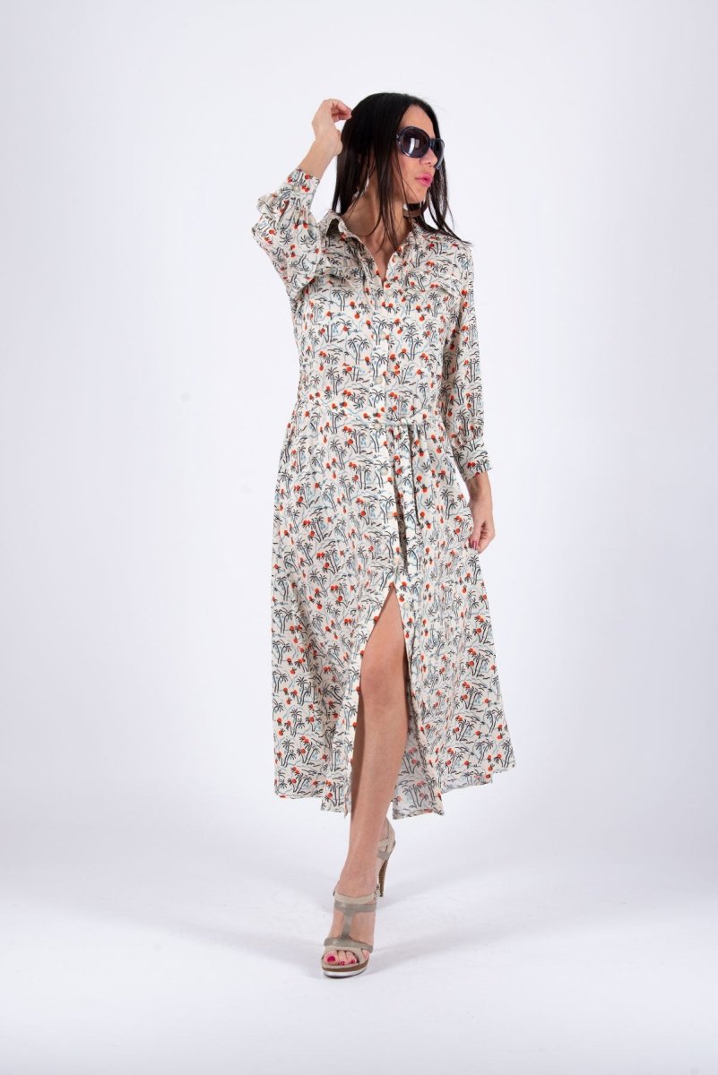 Summer Shirt Dress MIRA - EUG Fashion EugFashion 