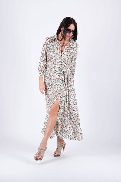 Summer Shirt Dress MIRA - EUG Fashion EugFashion 