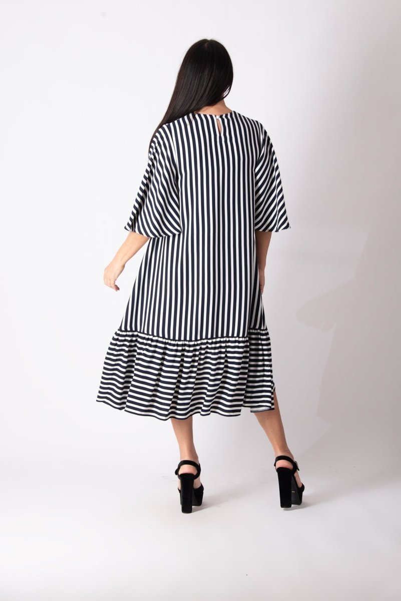 Summer striped dress IVANINA - EUG Fashion EugFashion 