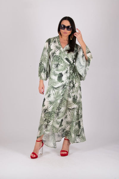 Summer Wrap Dress Astrid - EUG Fashion EugFashion 