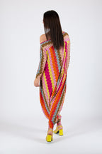Polka dots harem jumpsuit