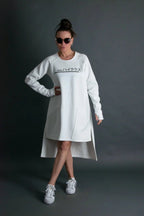 Sweatshirt Dress IZABELA BF - EUG Fashion