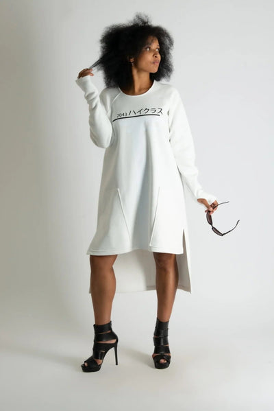 Sweatshirt Dress IZABELA BF - EUG FASHION EugFashion 