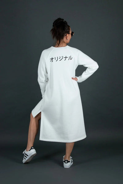 Sweatshirt Dress IZABELA BF - EUG FASHION EugFashion 