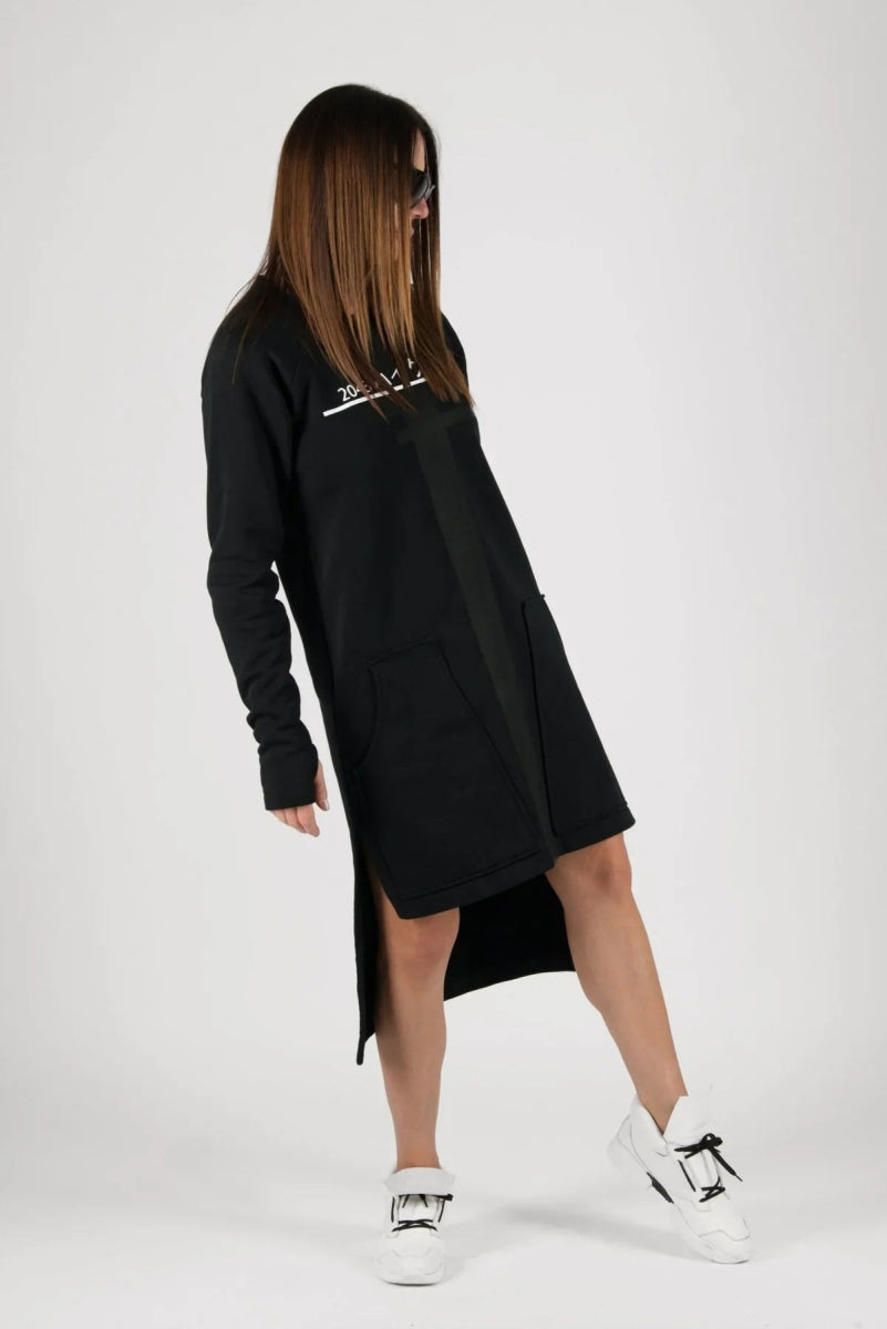 Sweatshirt Dress IZABELA BF - EUG Fashion