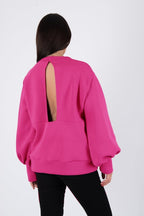 Sweatshirt Puff Sleeves ANJI - EUG Fashion