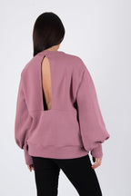 Sweatshirt Puff Sleeves ANJI - EUG Fashion