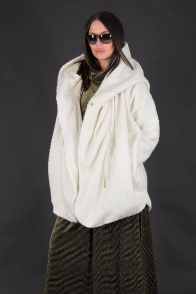 SYLVIA Wool Boucle Coat SALE - EUG Fashion EugFashion 