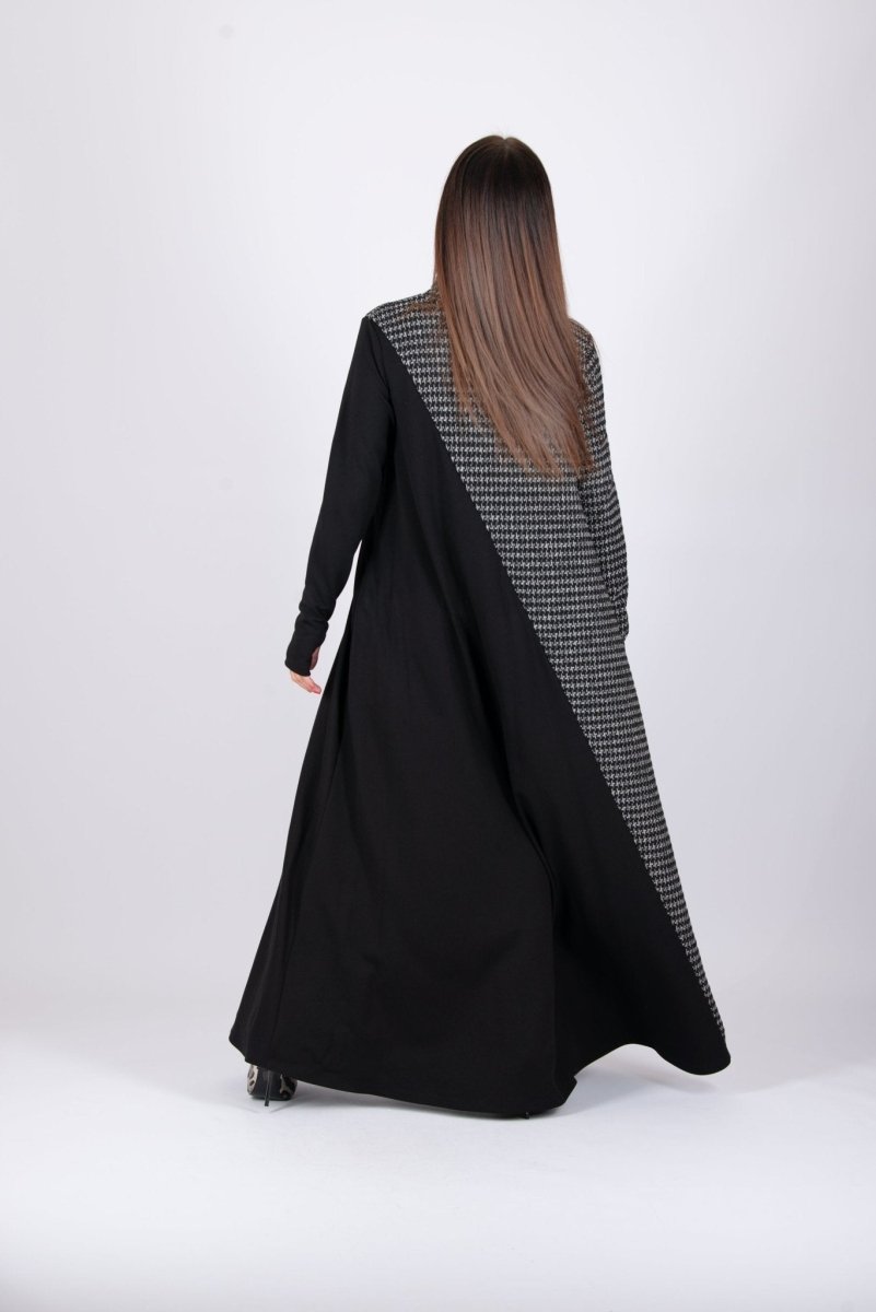 Turtleneck A line Long Dress VIVIAN BF - EUG Fashion
