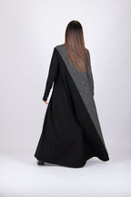 Turtleneck A line Long Dress VIVIAN BF - EUG Fashion