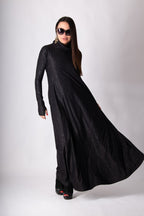 Turtleneck Long Dress VERONICA - EUG Fashion