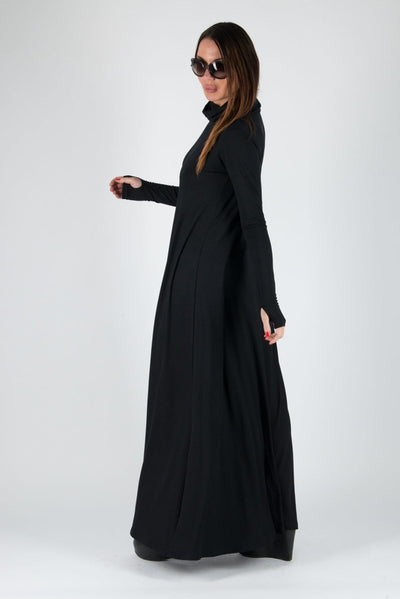 Turtleneck Long Dress VERONICA - EUG FASHION EugFashion 