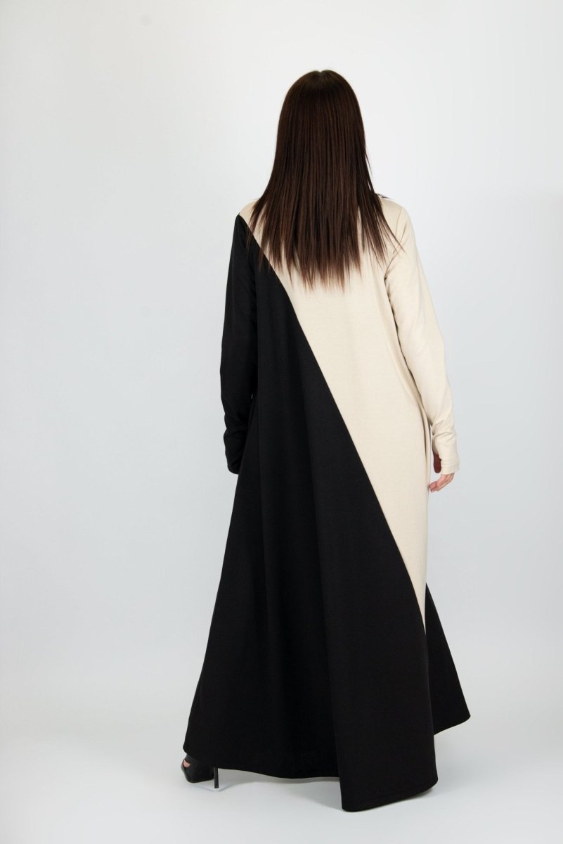 Turtleneck Long Dress ViVIAN BF - EUG Fashion