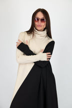 Turtleneck Long Dress ViVIAN BF - EUG Fashion