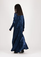 Turtleneck long Velvet Dress Vivian - EUG Fashion