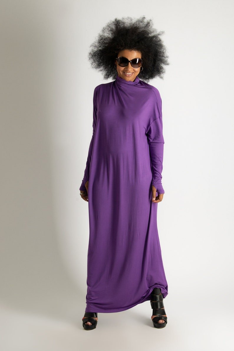 Turtleneck Maxi Dress VALENSIA - EUG Fashion