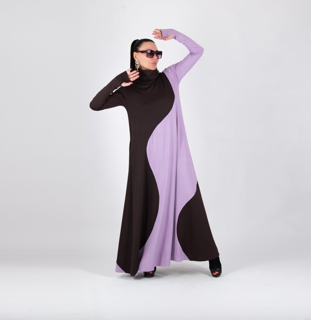 Turtleneck winter Dress VIVIAN - EUG Fashion EugFashion 