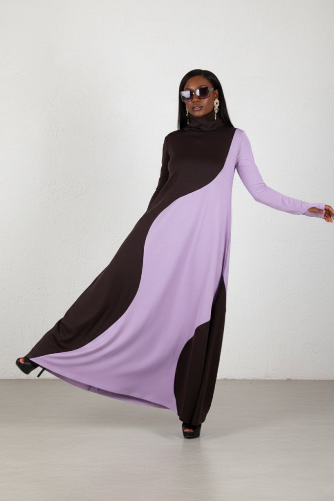 Turtleneck winter Dress VIVIAN - EUG Fashion EugFashion 