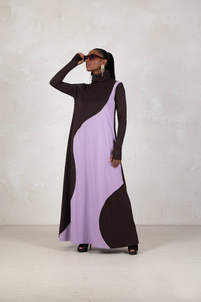 Turtleneck winter Dress VIVIAN - EUG Fashion EugFashion 
