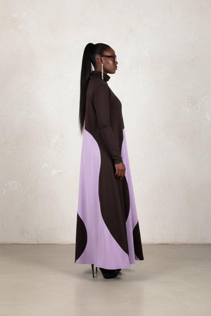Turtleneck winter Dress VIVIAN - EUG Fashion EugFashion 