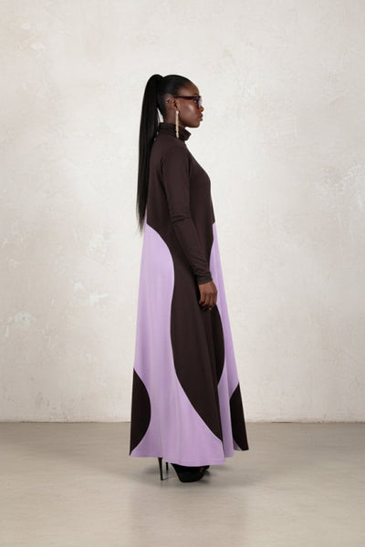 Turtleneck winter Dress VIVIAN - EUG Fashion EugFashion 