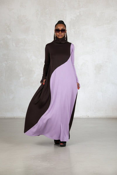 Turtleneck winter Dress VIVIAN - EUG Fashion EugFashion 