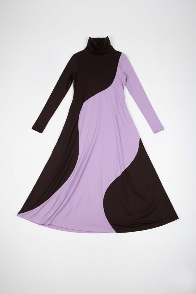 Turtleneck winter Dress VIVIAN - EUG Fashion EugFashion 