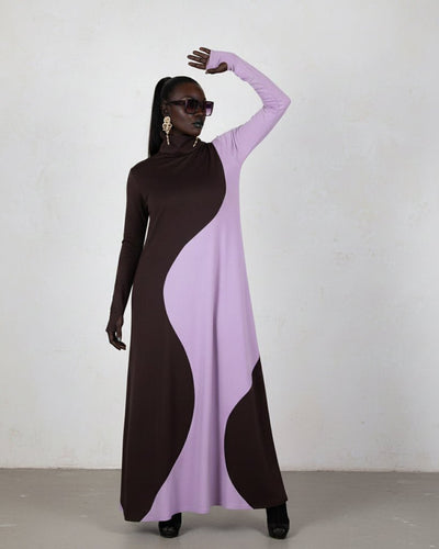 Turtleneck winter Dress VIVIAN - EUG Fashion EugFashion 