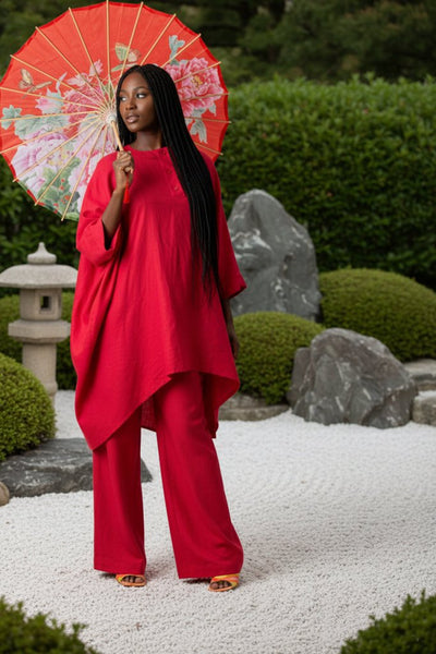 Two Pieces Linen Set DOROTHY - EUG Fashion EugFashion 