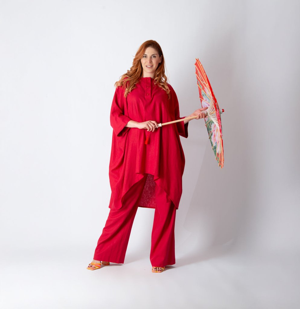 Two Pieces Linen Set DOROTHY - EUG Fashion EugFashion 