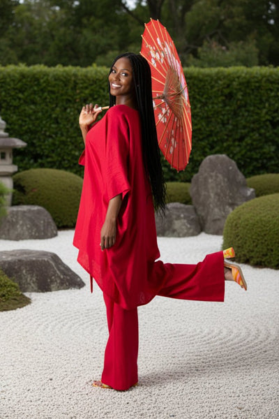 Two Pieces Linen Set DOROTHY - EUG Fashion EugFashion 