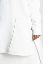 Two pieces set Outfit in white DENIS - EUG Fashion