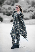 Urban Style Hooded Outfit KAMILA BF - EUG Fashion
