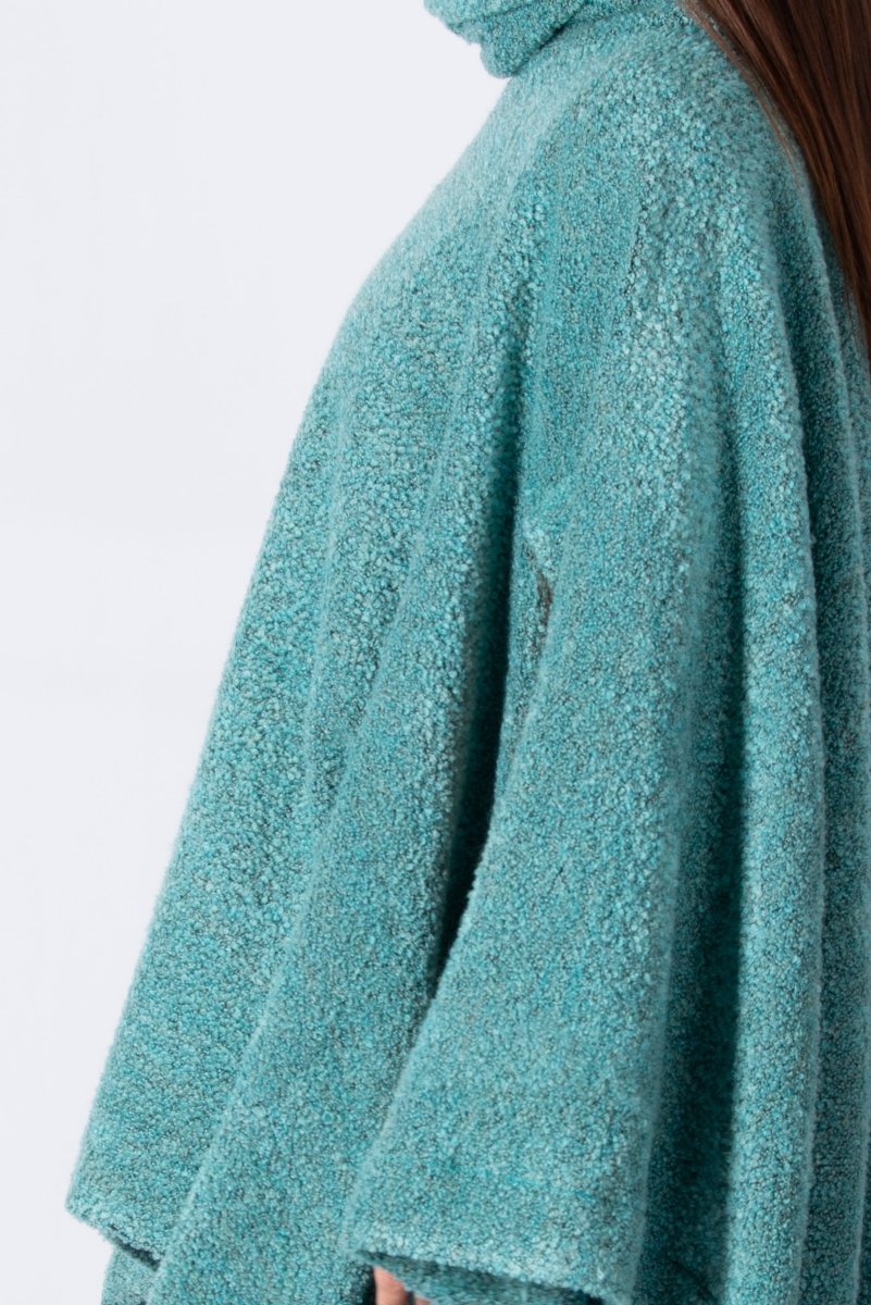 Warm Knitted Poncho EVA - EUG Fashion