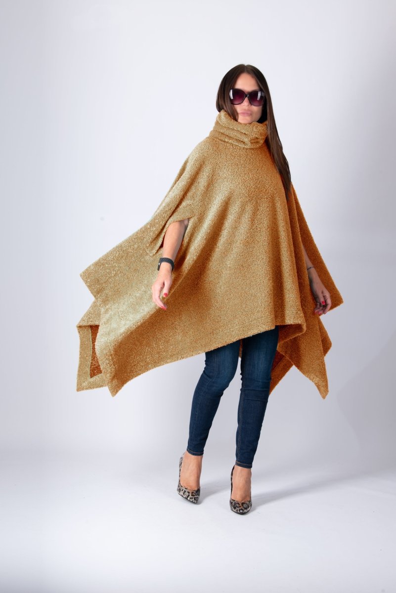 Warm Knitted Poncho EVA - EUG Fashion