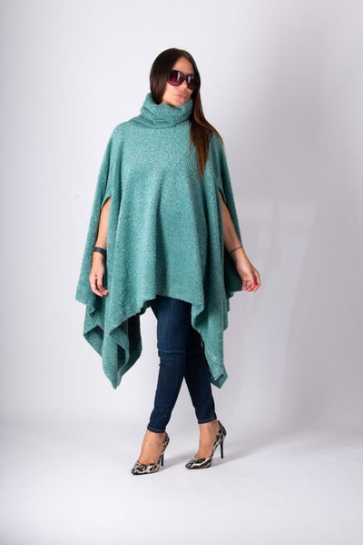 Warm Knitted Poncho EVA - EUG Fashion EugFashion 