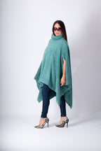 Warm Knitted Poncho EVA - EUG Fashion