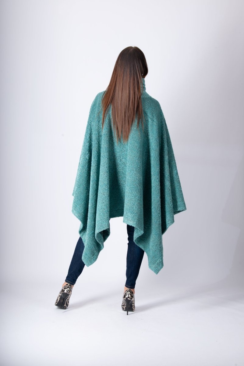 Warm Knitted Poncho EVA - EUG Fashion