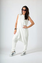 white jumpsuit for woman