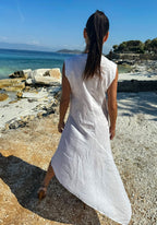 white-linen-dress-EUG fashion #white