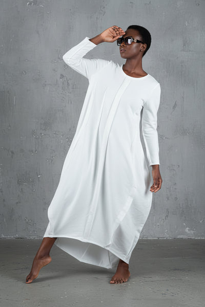 Long Cotton dress BENITA EugFashion 