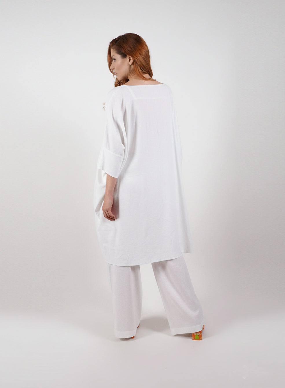 Two-Piece Linen Outfit - Dorothy