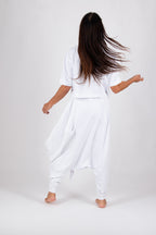 White harem pants Asta — EUG Fashion #white
